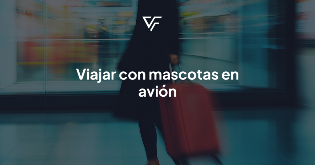 Viajar con mascotas en avión