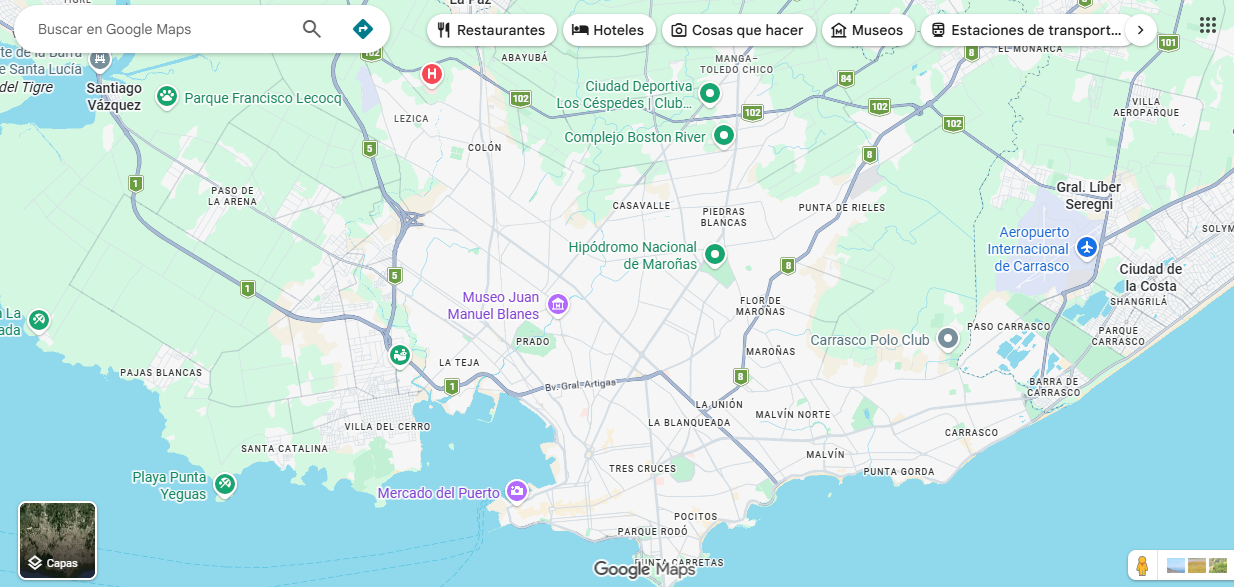 Google Maps - 7 Mejores Apps de Viajes para Descargar en Uruguay