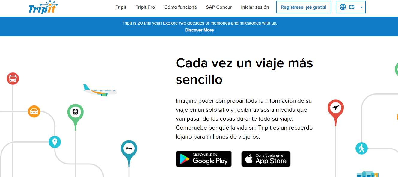 TripIt - 7 Mejores Apps de Viajes para Descargar en Uruguay