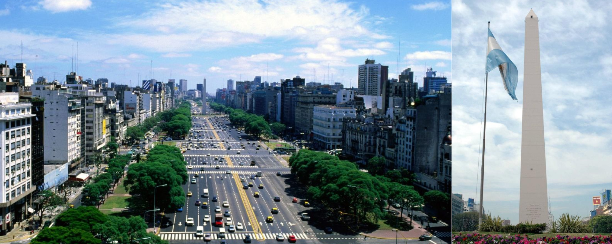 Qué hacer en Buenos Aires, Avenida 9 de Julio y el Obelisco