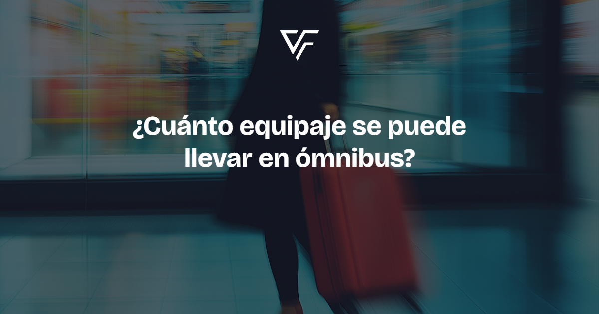 Cuánto equipaje se puede llevar en ómnibus en Uruguay