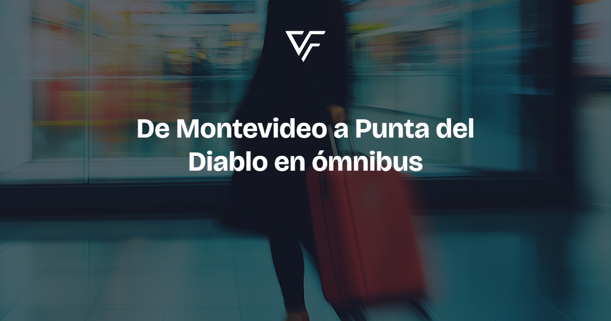De Montevideo a Punta del Diablo en ómnibus